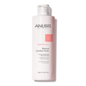 تونر آبرسان و ترمیم کننده پروبیوتیک پوست حساس آنوبیس حجم 200 میل (Rescue Comfort Toner)