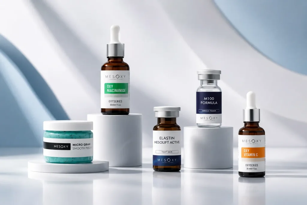 معرفی برند مزوکسی (Mesoxy Laboratories)